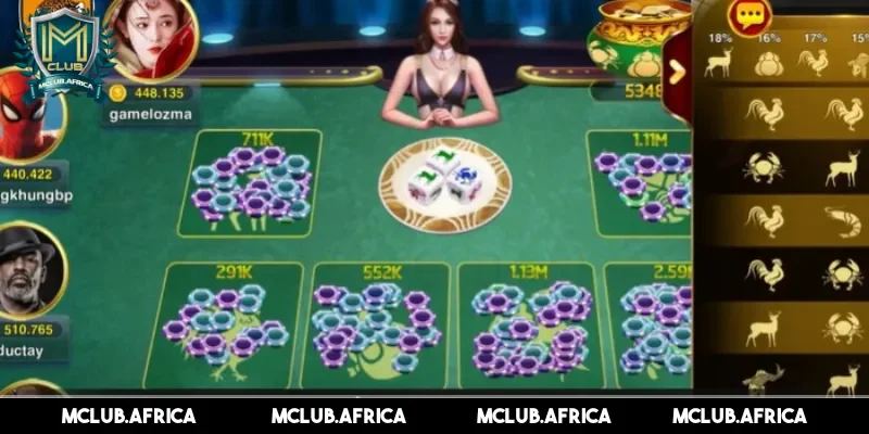 Bầu cua tại MCLUB những điều cần biết