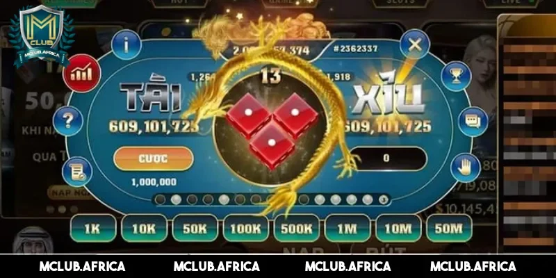 Tài xỉu với luật chơi đơn giản dễ tiếp cận